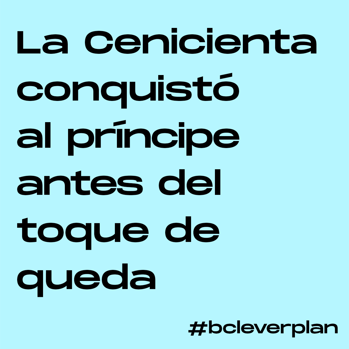 bcleverapp's tweet photo. ¿Toque de queda? Si la Cenicienta conquistó a un príncipe antes de las 00h, ¿qué no vas a poder hacer tú?
Apoyamos la hostelería, el sector del ocio y la diversión responsable. Entra en https://t.co/m8XxGjePic y encuentra tu plan.
#bcleverplan #bclever #planes https://t.co/yySMeywIH8