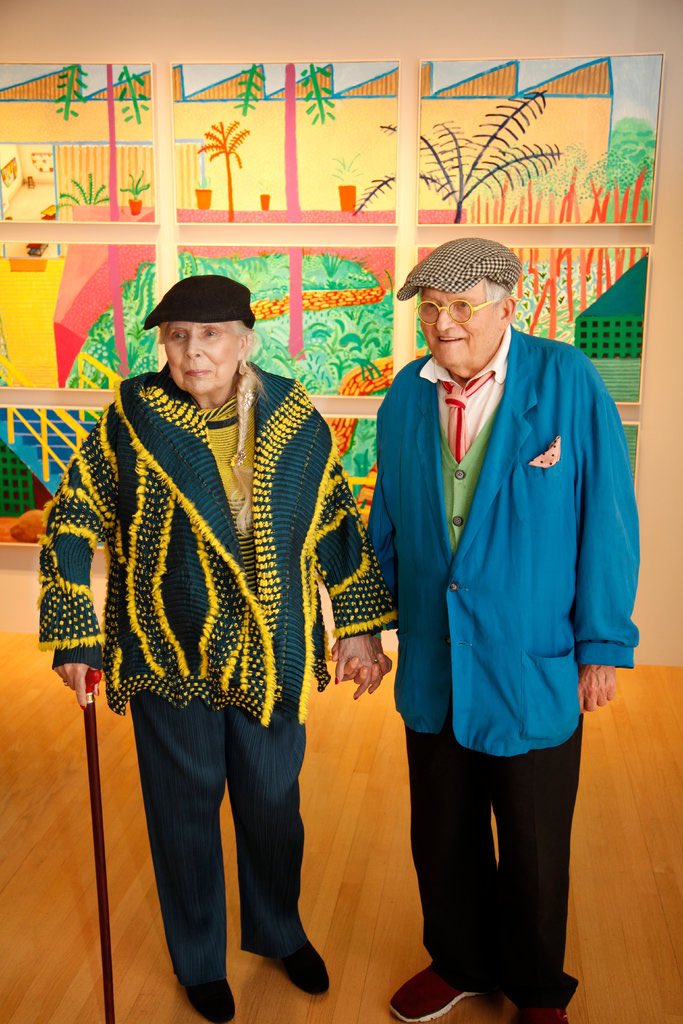 Happy birthday Joni Mitchell! Thank you for showing us gay best friend goals with your judy David Hockney 