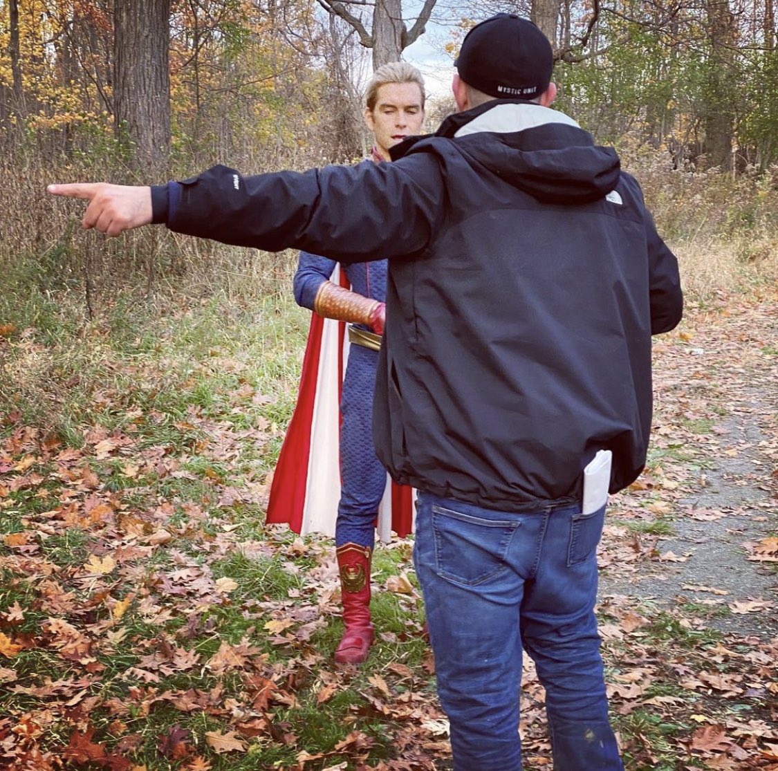 Real_Homelander's tweet photo. Ok, I’ll go to my room 🥺 sorry https://t.co/bbDELrnSfV
