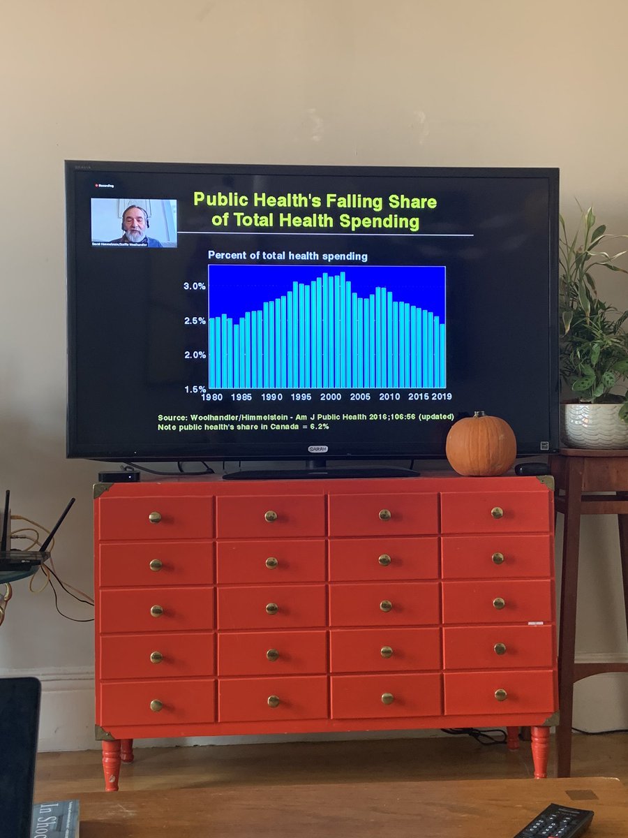 ssmorgan67's tweet photo. Psyched as ever to hear from @swoolhandler and @himmelhandler at #PNHP2020 even if it’s from our living room! #everybodyin #nobodyout @BUSNaHP https://t.co/kGZlTpkYTW