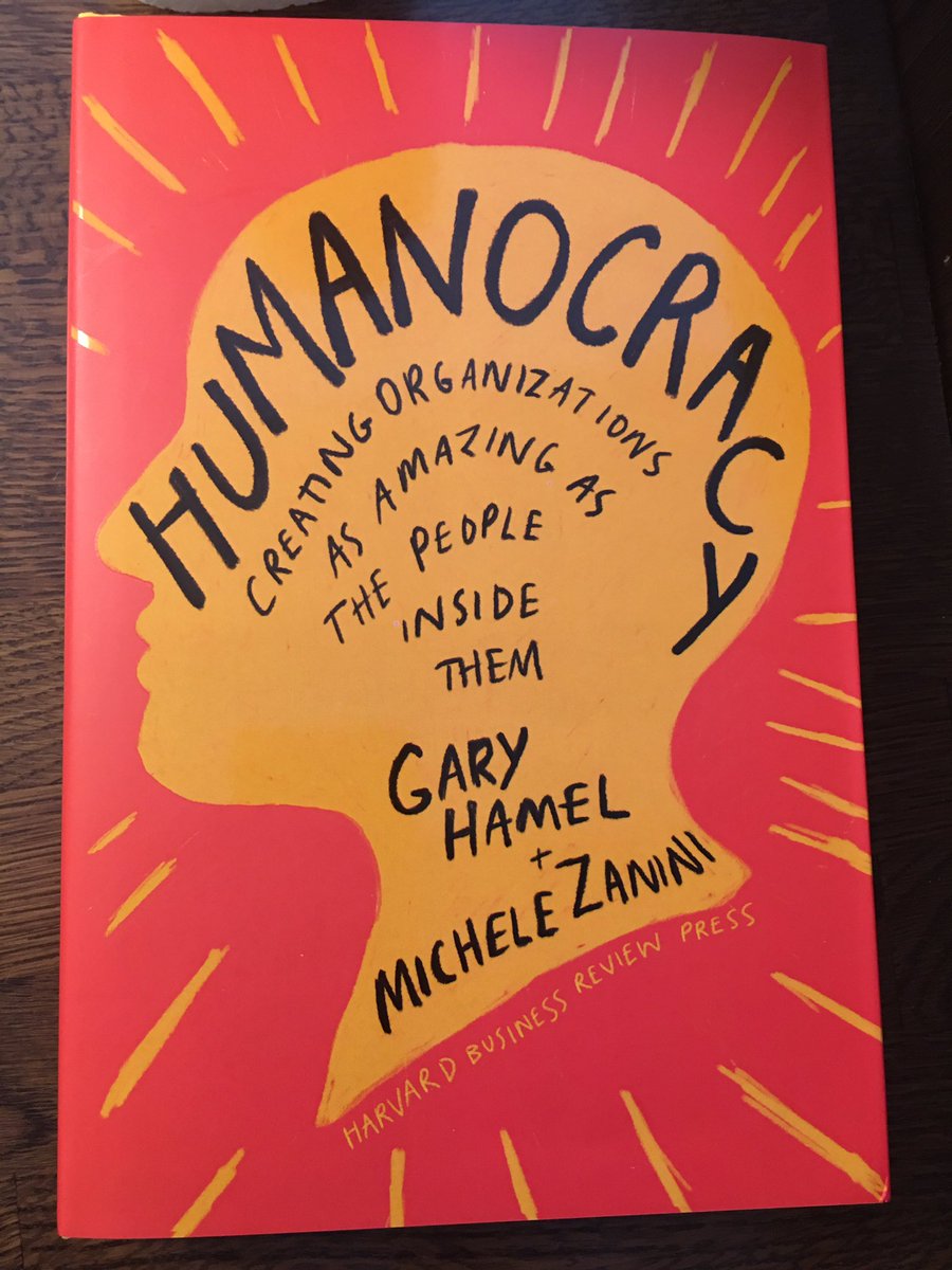 Humanocracy-my read this weekend. Transforming new ways of looking at #organizationaldesign, ditching the old beaurocracy and replacing it by humanocracy. 
What are you reading these days? 
What have you “unlearned” lately and what new things have you learned?
#humanocracy