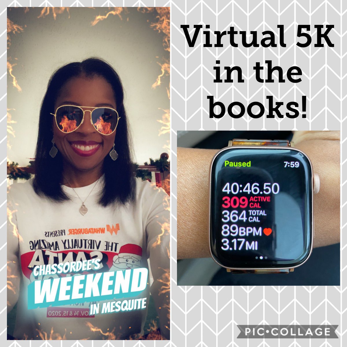 ChassordeeW's tweet photo. Great way to start my morning! @mesquiteisdtx @santacolor5k #Run4misd https://t.co/gEZRAfnCHH