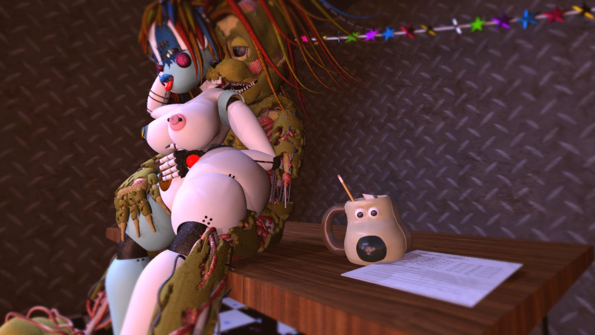 FNaFPORN6's tweet photo. "I will make you proud 🥵daddy💦🥵💦💦"
Scrap Baby model by @_Rckke_ 
C o c k model by Myles the Hedgehog
Gromit Mug model by TheFancyEvil,ThatAverageJoe,Mittens and zeekrocz117
#ScrapBaby #FiveNightsAtFreddys #fnafrule34 #fnafnsfw #scraptrap https://t.co/VTmLKpd69Y