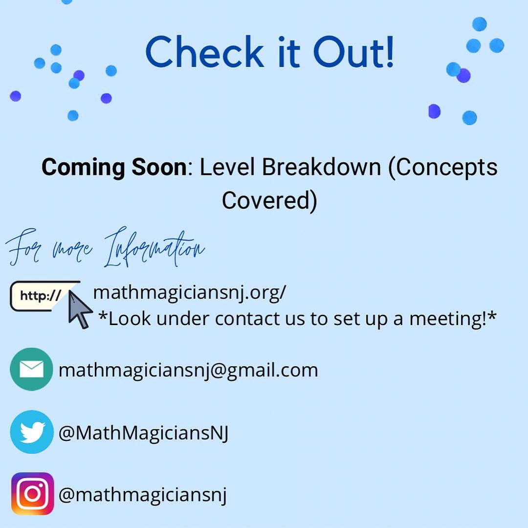 MathMagiciansNJ's tweet image. So... how do we work? Swipe to find out! 
Stay tuned to learn more about how our problem sets, game sets, answer keys, and videos work! 

#MathMagiciansNJ #education #studentteachingstudent #student #njsba #math #learning #learningplatform #learn #MATH #EducationForAll #teaching