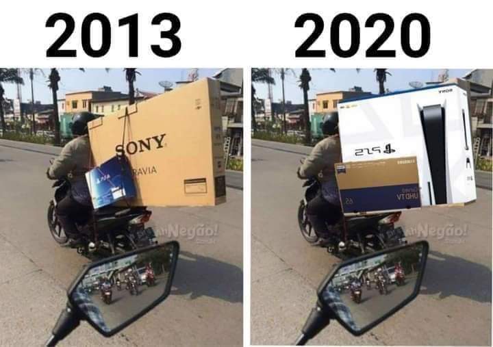 Hahaha novos tempos!