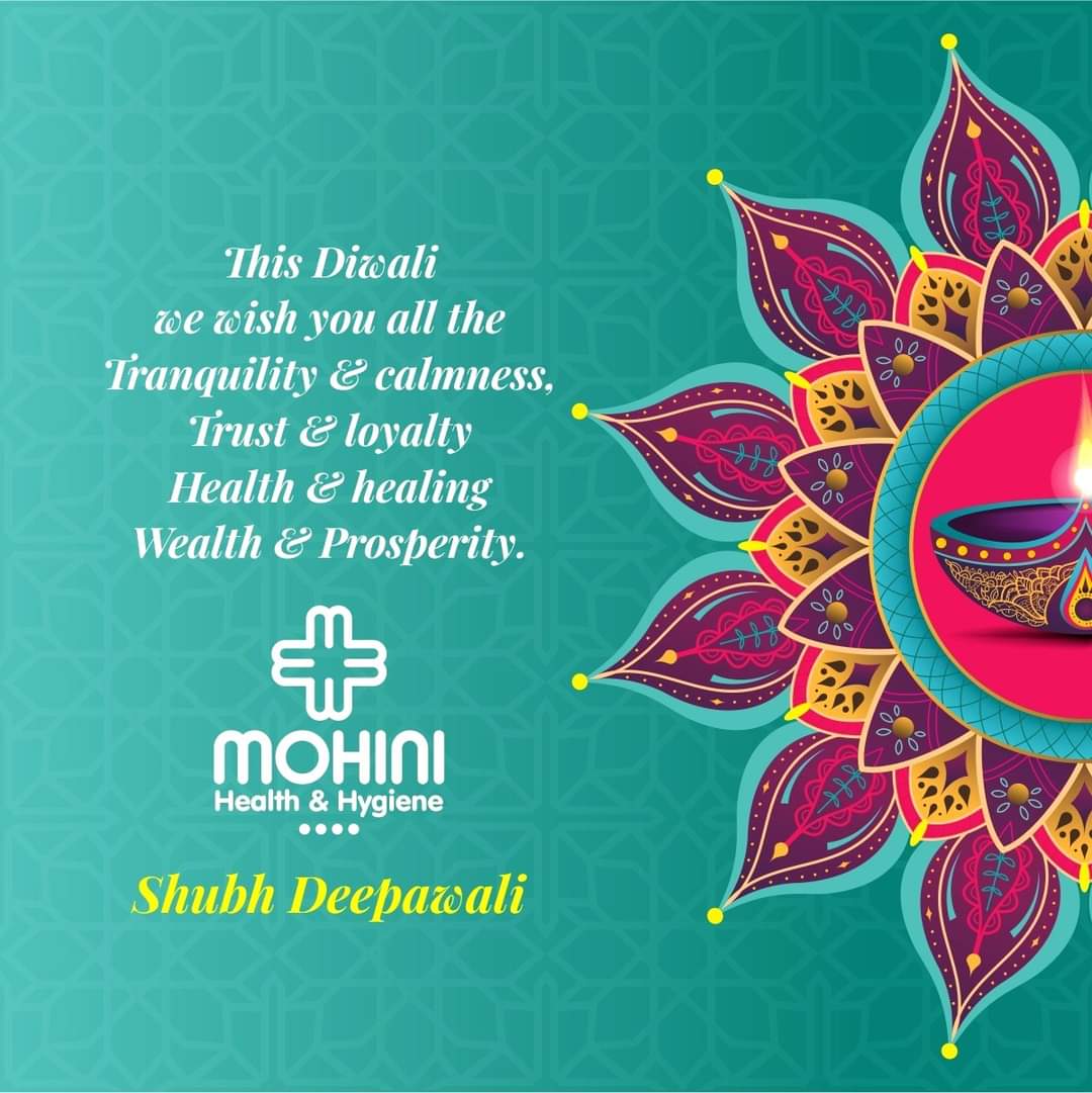 MohiniHH's tweet photo. Let this Diwali, burn all your bad habits and encircle your life with joy, health, and happiness.

Mohini Health &amp; Hygiene Ltd. wishes Happy Diwali.

#Mohini #Diwali #HappyDiwali #Diwali2020 https://t.co/H8jk4jqN1B