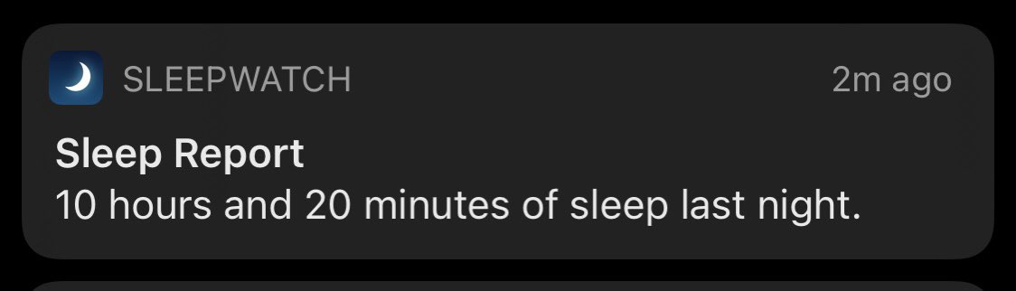 APompliano's tweet photo. Sleep experiment is a success I’d say. Details this week. https://t.co/zPzd3iX8cy