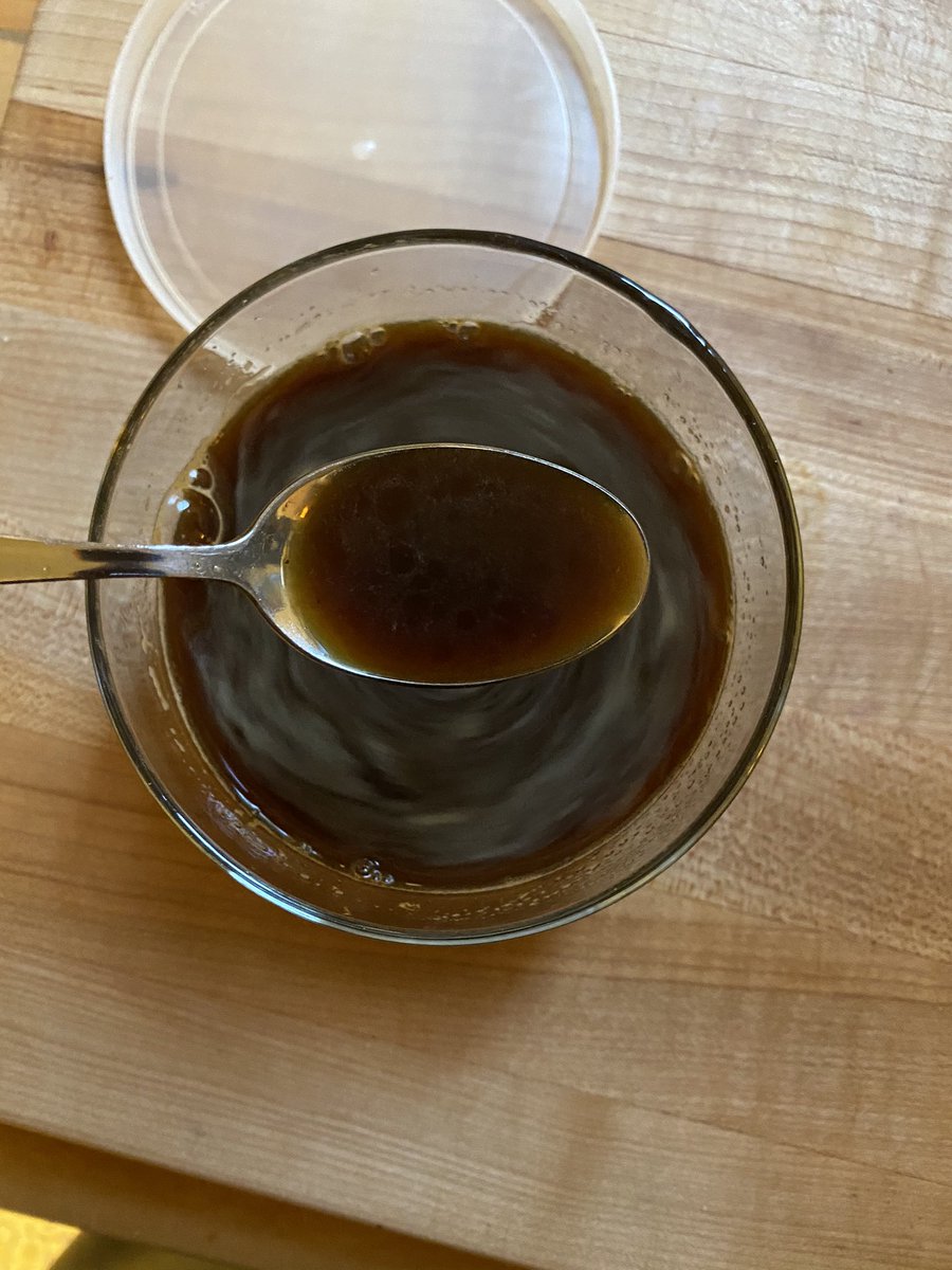 11/ To stain my paper props, I love using decaf instant coffee (cheapest I can find). I make a very concentrated mixture. It is also nice to use a container with a lid, so I can reuse the stain for a few days. My advice: use decaf coffee b/c caffeine is absorbed thru your skin