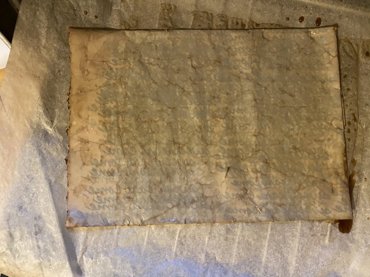 14/ then I wait until it dries. It can take 20-30 minutes, but I often check it and sometimes flip it over