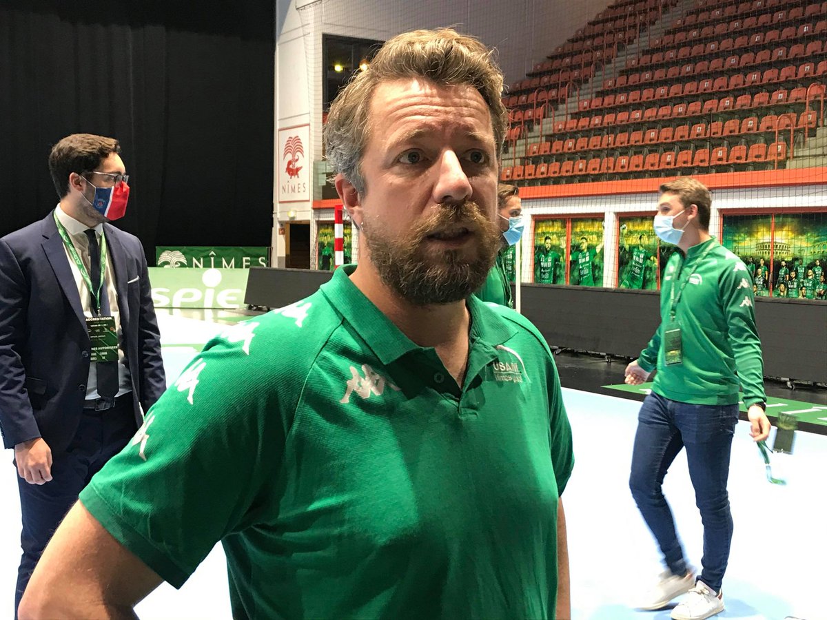 GazettedeNimes's tweet photo. #Handball #USAMPSG Usam Nîmes-Paris. Franck Maurice : "Les joueurs ont livré une grosse débauche d'énergie"
https://t.co/l4Bmp6rl9C https://t.co/JIy8cxw6da
