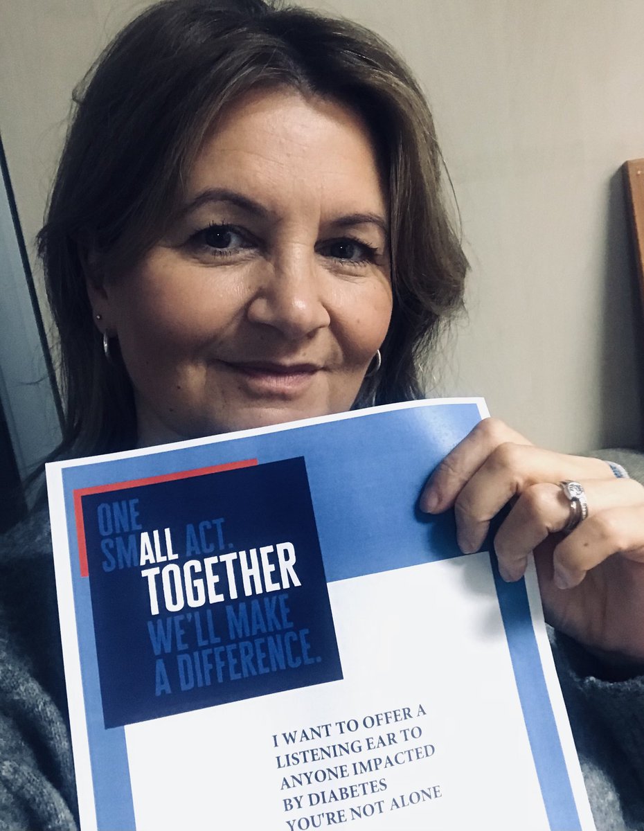 We’re here. We’re listening. #WorldDiabetesDay #AllTogether #NailingDiabetes every small act leads to a big difference. It’s been amazing seeing all photos. Enjoy the rest of your day 💙💙 #inspirational #support #share #goodvibes