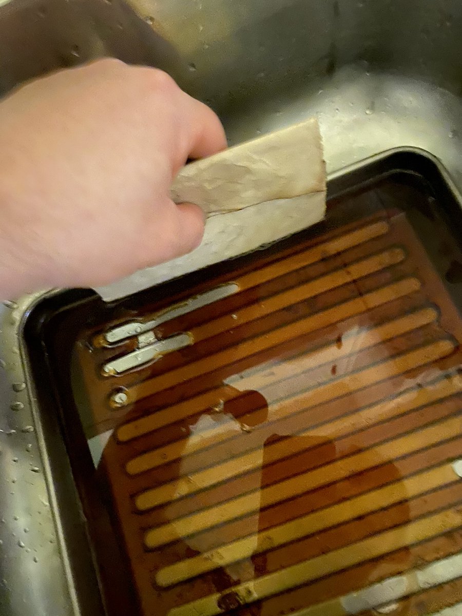 15/ after it was dry, I wanted more color on the edges, so back into the stain it went. Well actually I only dipped the edges into the decaf coffee mixture