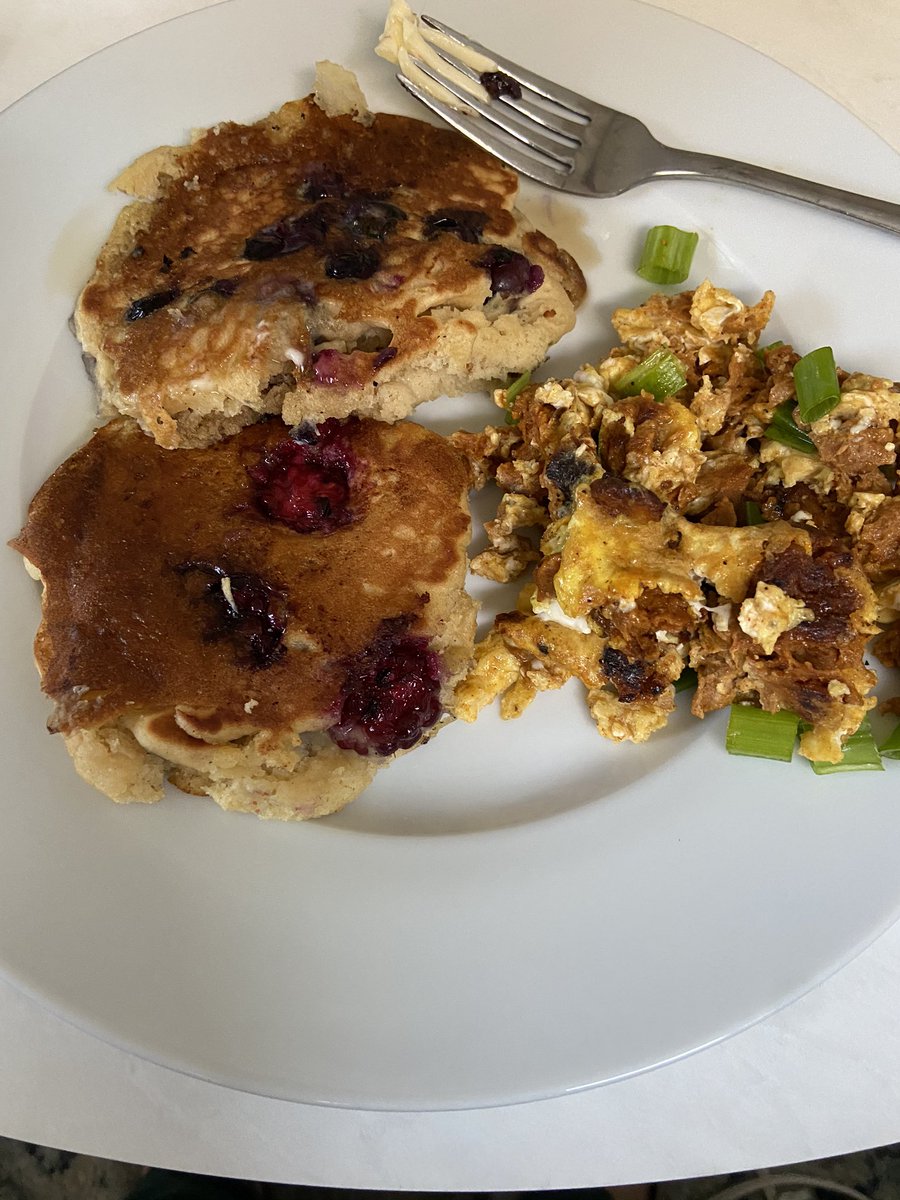 Flipping my first ever batch of homemade pancakes was satisfying. So was watching AZ and GA flip. #MillionMAGAMarch #MillionMAGAMarch2020