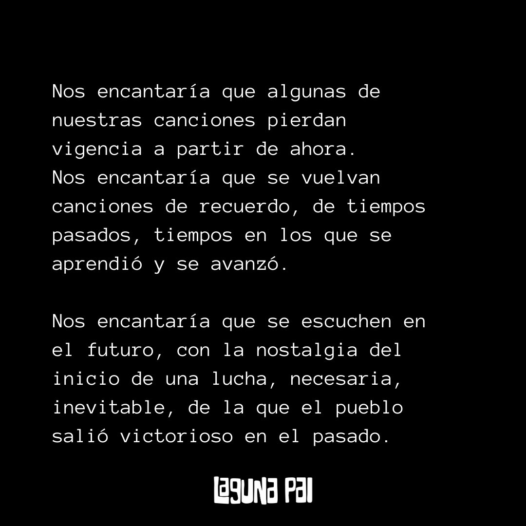 lagunapaimusic's tweet photo. #elcaminoeslargo #essoloelcomienzo #tomandoimpulso #impulsoeterno #vamosconfe #merinononosrepresenta #estadocorrupto #merinonoesmipresidente https://t.co/sgSUCgI5bU