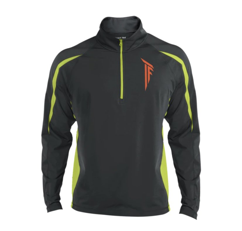 Our light weight half zip is perfect as the season change 🔥🔥
#throwfire 

firecornhole.com/collections/me…