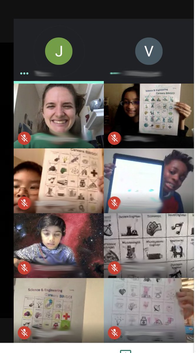 Check out these microfluidic devices from our class this morning! Students also played STEM bingo to learn about different STEM careers! 

Next week is the last class of our virtual Fall Into STEM series. You can still join us for Heart Valve Design! bioignite.regfox.com/fall-into-stem