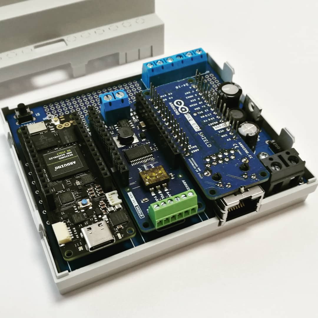 HWHardsoft's tweet image. New din rail enclosure kit for Arduino MKR and Portenta H7
hwhardsoft.de/english/projec…
#arduinomkr #portentah7 #Arduino #IoT #Industry40 #industrie40