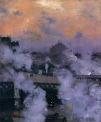 mike_loseby's tweet photo. Works by #NorbertGoeneutte ( #French,1854-1894) Early in his career he orientated himself towards a traditional academic style of painting and counted Flemish painters among his idols..
Later his work reflected his penchant for #atmospheric depictions of Parisian every day life. https://t.co/LME9WCXObE