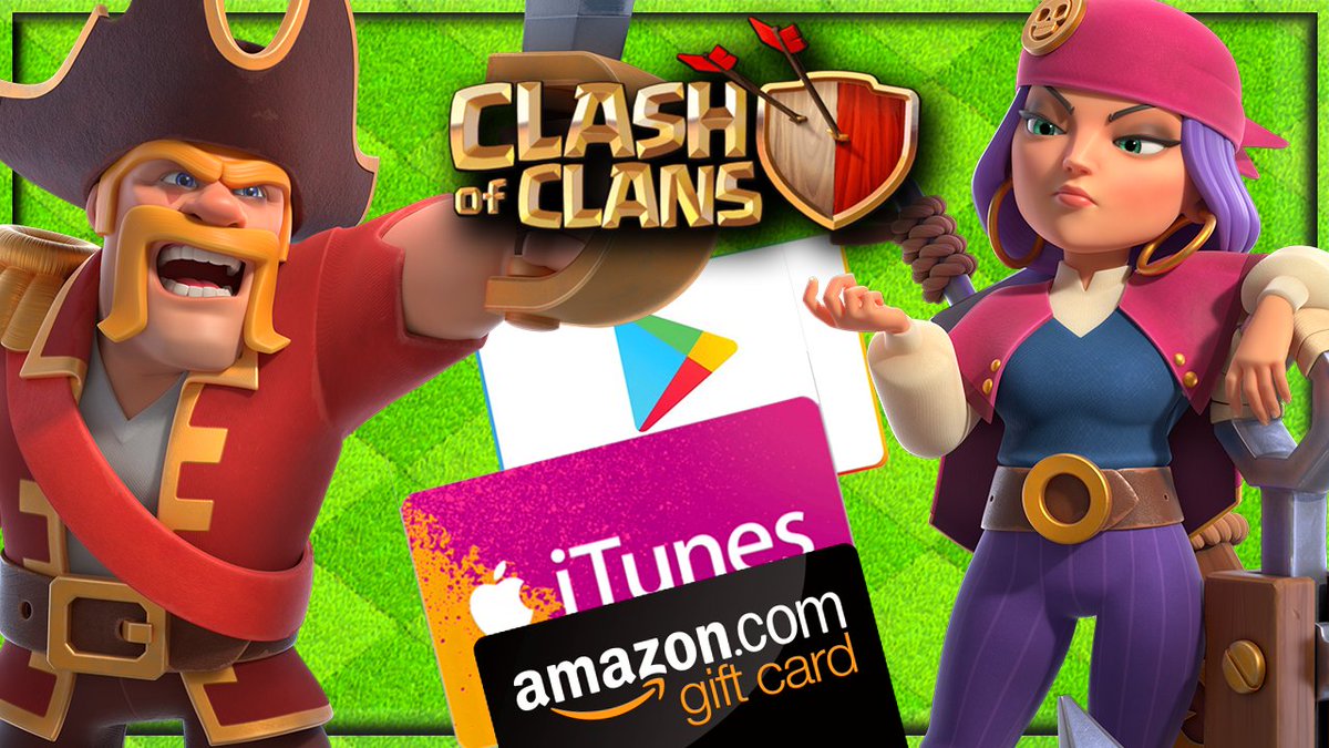 GaladonGaming's tweet photo. 💰$20💰
🔄Retweet and 
▶️Tag a friend who also follows me!
You AND your friend get your choice, Google Play, Amazon, or iTunes!
Thanks for following- winner chosen tonight!
#ClashofClans #UseCodeGaladon https://t.co/FCejZ0Ok8O