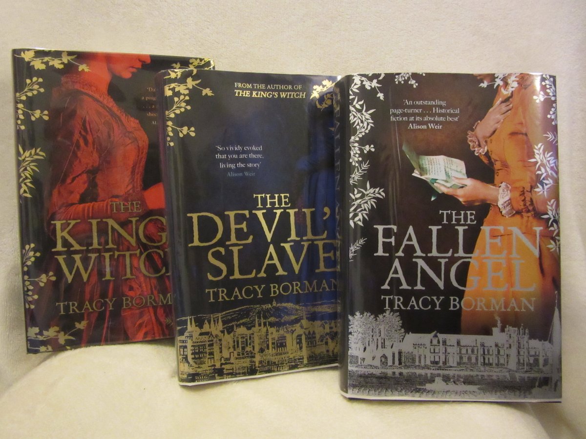 dandiedinmont's tweet photo. When I read my first historical novel, I had no idea how much joy the genre would continue to bring me, many (!) years later. And this trilogy from @TracyBorman is historical fiction at its finest. Highly recommended.
#TheKingsWitch
#TheDevilsSlave
#TheFallenAngel https://t.co/ZAbv5NKSph