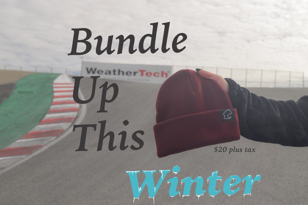 WeatherTechRcwy's tweet photo. Winter’s coming! Don’t forget to check out our new featured items from the store! From beanies, fleece jackets, socks and more there’s something WeatherTech Raceway Laguna Seca themed to keep you warm.
https://t.co/NsWUNFEUjU
#storesaturday #weathertechraceway #lagunaseca https://t.co/oE2yIMNE24