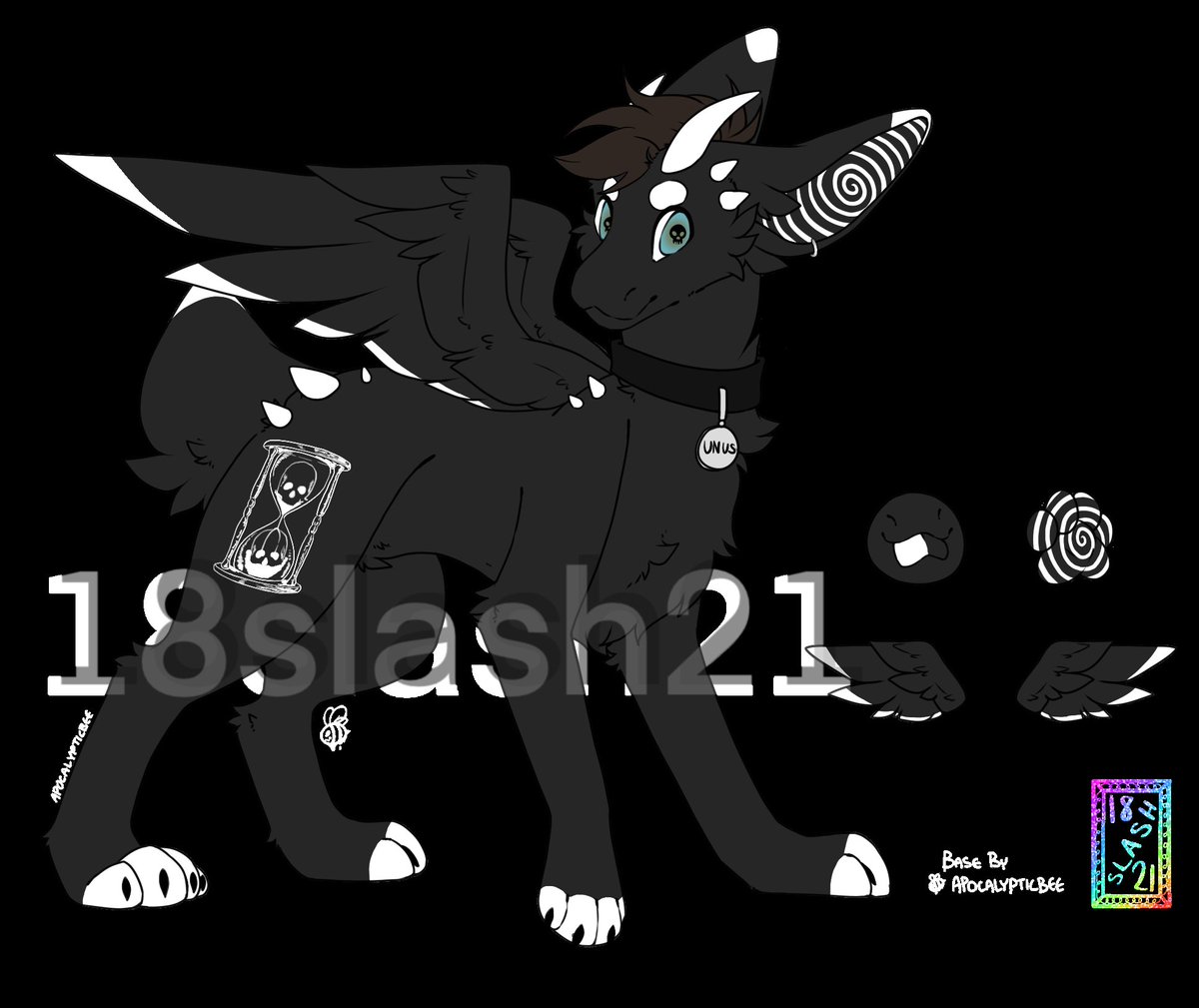 l8slash2l's tweet photo. In the light of Unus Annus ending, I think I finally want to share my memorial: Unus and Annus, the Dutch Angel Dragons. Bases are by ApocalypticBee, Angelsnest and Clown-Grin.

#unusannus #mementomori #dutchangeldragon #dutchie #angeldragon #markiplier #crankgameplays https://t.co/zN2vahnOrL