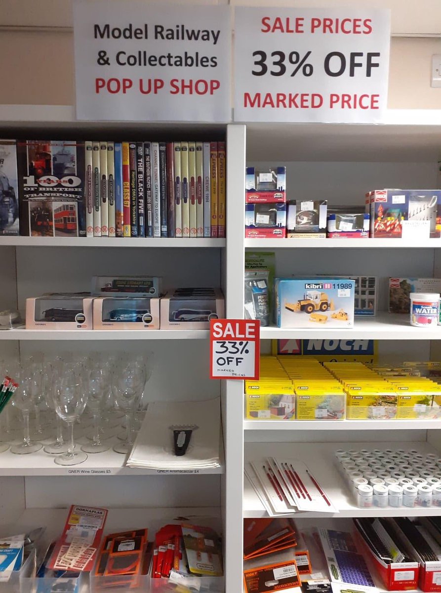 Bishop_Trains's tweet photo. MODEL RAILWAY "POP UP SHOP"

Our model railway pop up shop is now open!

Most items are also available for click &amp; collect or for UK shipping via our dedicated sales page https://t.co/o4J0E1MuPt again at 33% discount by using coupon code WEB33 at checkout. https://t.co/OrsRxpn0Ig