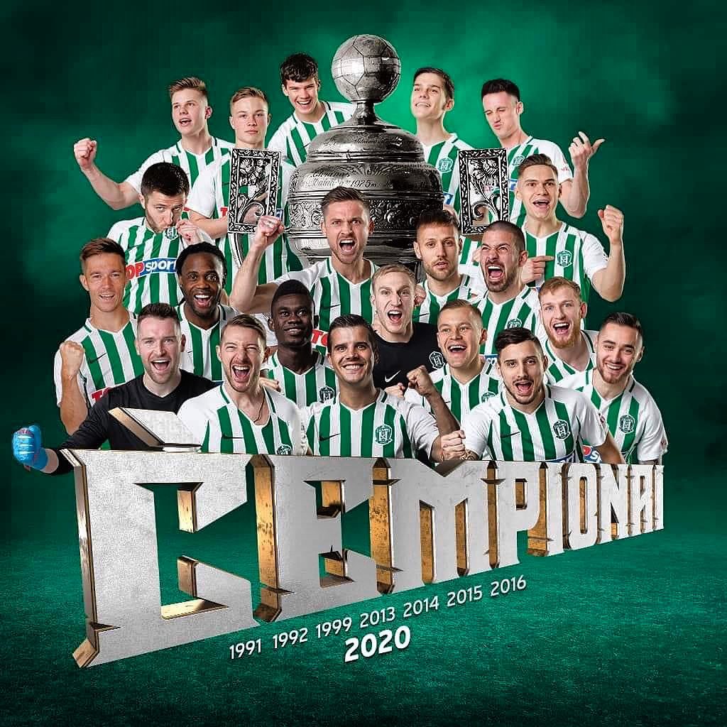 LithuaniaPfa's tweet photo. Congratulations FC “Žalgiris” Vilnius 🏆 #fczalgiris https://t.co/KI70e2krBA