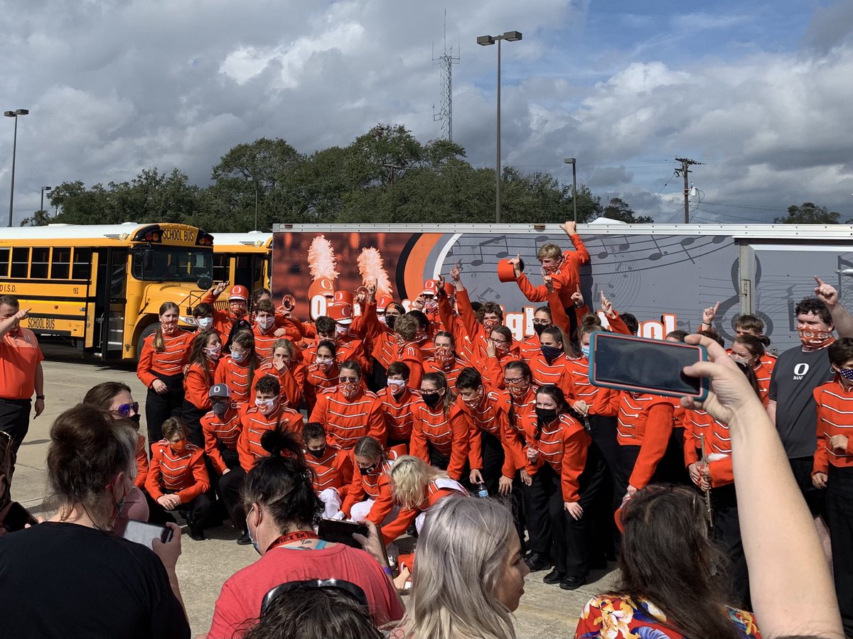 Way to go <a href="/OrangefieldBand/">Bobcat Pride Band</a>! Headed to Lindale!