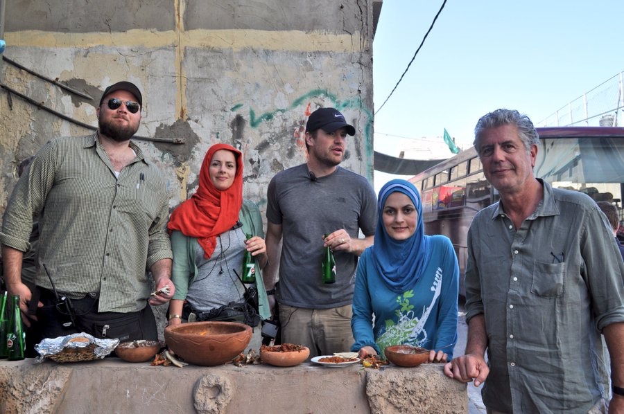 @AbdMfarra “The world has visited many terrible things on the Palestinian people, none more shameful than robbing them of their basic humanity.” 
 - Anthony Bourdain