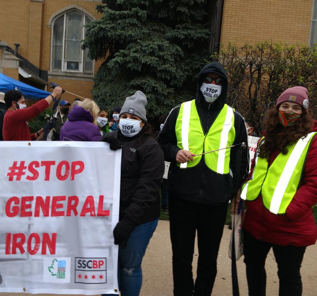 jacksonpCTU's tweet photo. Youth leaders from @GWHS_SVC and @CTULocal1 @coreteachers teachers calling out environmental racism and #stopgeneraliron #letusbreathe https://t.co/rKHOJ6Q3xV