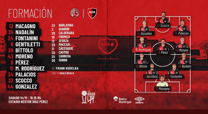 Filodramatico's tweet photo. RAMIRO TITULAR!
Finalmente llegó el día, @ramimacagno hace su debut como TITULAR y aquí estaremos todos haciendo mucha fuerza!! 
SUERTE RAMI!!!!!!! https://t.co/7yU993tRwW