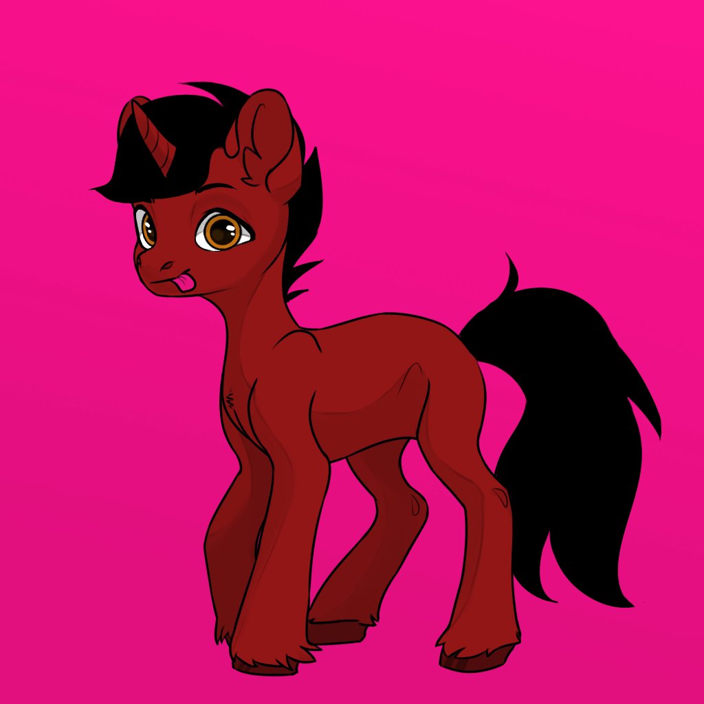 DemonKikzo's tweet photo. Commison I made for @CElm64, of their pony OC Contour Elm: https://t.co/5HBbl1XAz1