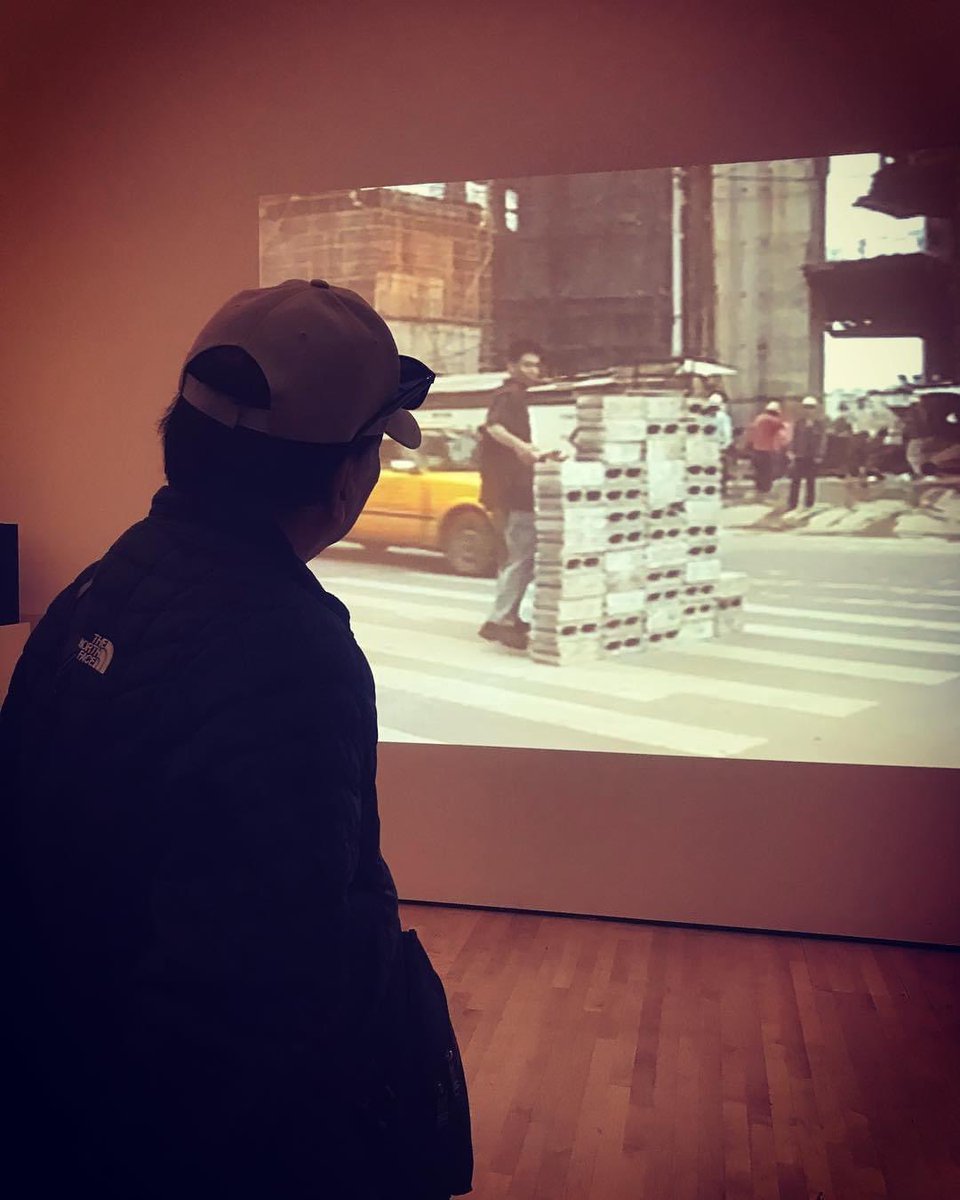 romyilano's tweet photo. A bit sad as my father passed away but it’s endearing how he’d play along &amp; go to museums with me &amp; make jokes about how he wasn’t bored looking at art. My parents hate musuems but would go to indulge my brother and me ❤️ https://t.co/rOsMP4WdO4