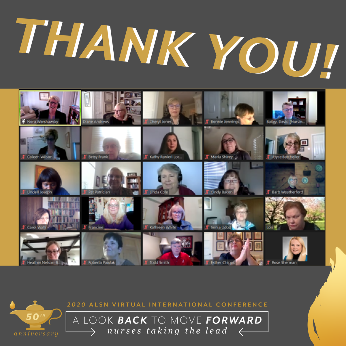 ALSNResearch's tweet photo. The #ALSN International Virtual Conference was great! Thank you to all those who attended, we hope you enjoyed it!
ALSN thanks our outgoing board members, our new board members and all of our members for all of the work you do every day! https://t.co/Ep7HLFDNGJ