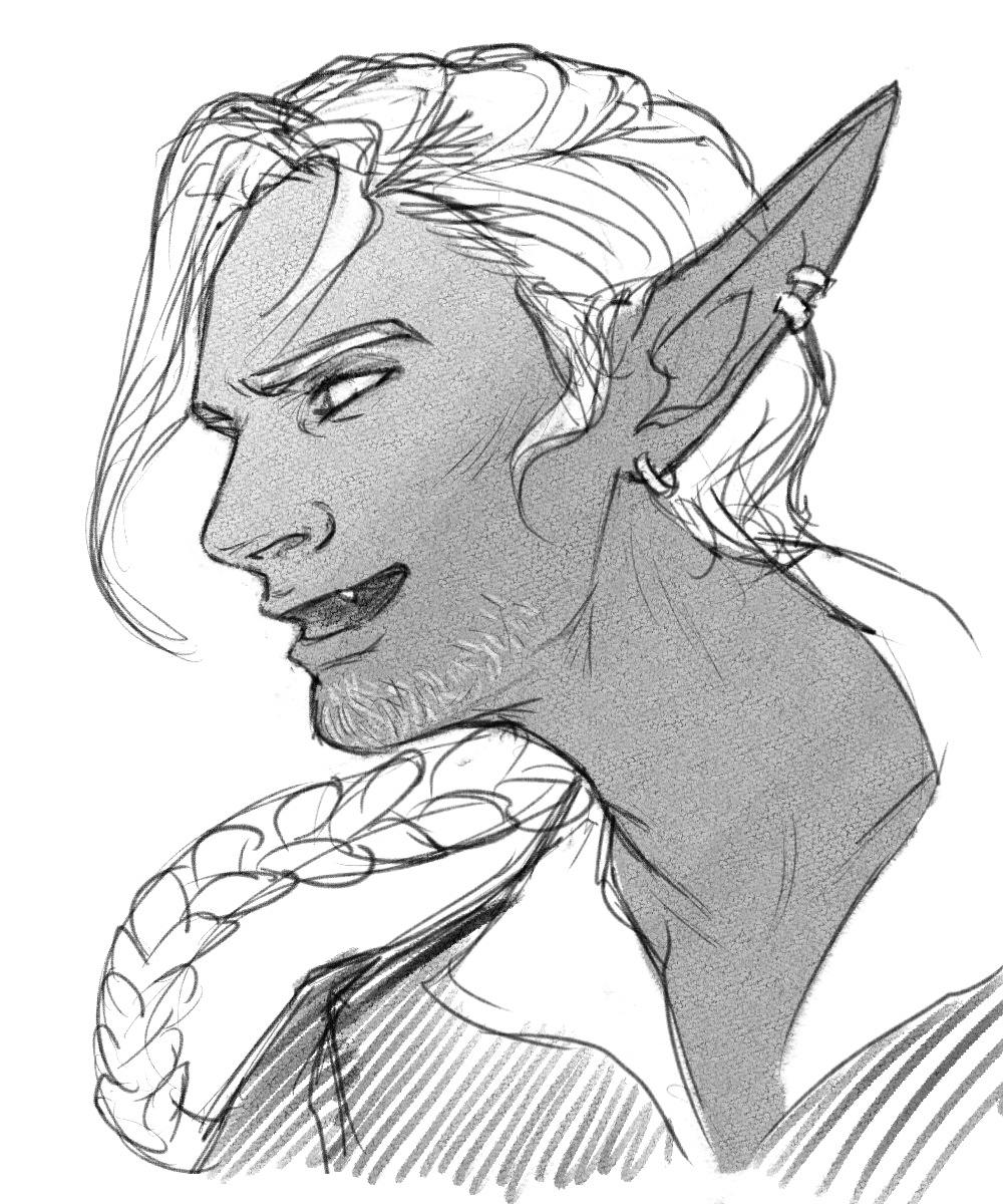 @JoDotBee Thanks! Fangs on drow are important ? This was lots of fun! 