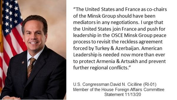 ANCA_DC's tweet photo. Join with @RepCicilline in calling for urgent US re-engagement in the OSCE Minsk Group - revisiting the reckless terms/timelines forced on Armenia by Turkey &amp; Azerbaijan - w/out participation of 2 of 3 Co-Chair countries.

Take action:
https://t.co/d0WvKs0017 https://t.co/0FqH9RWdcl