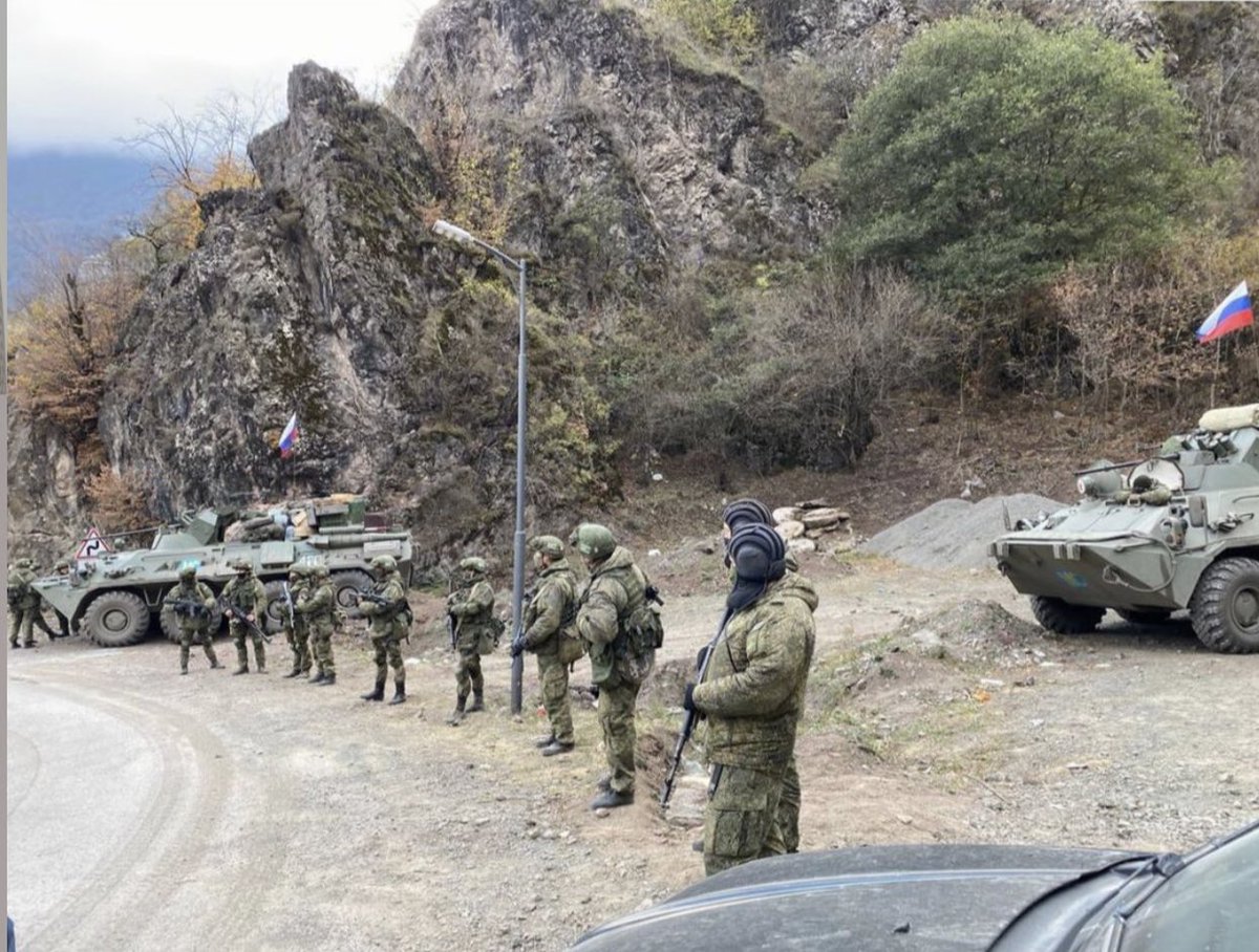 ANZHELA_YAN's tweet photo. #Dadivank will be under protection of  Russian peacemakers. For none-Armenians, it may seems strange that after losing so much, Armenians are worrying about security of monastery. This has just one explanation: #Armenians are truly the first Christian nation. #RecognizeArtsakh https://t.co/UuMiPLbNzz