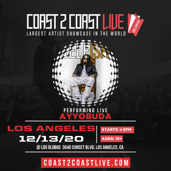 rudesanatra's tweet photo. Vote for me to perform for  $50,000 in Prizes!  at #Los Angeles Edition 12/13/20! https://t.co/sSQexqP9l6 #Coast2Coast https://t.co/IKvkDu4ggt