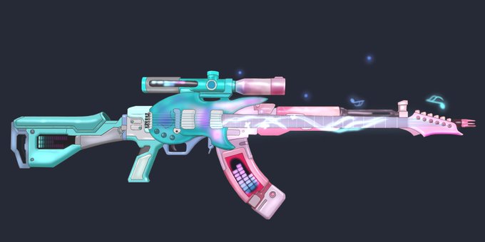 銃スキンのtwitterイラスト検索結果