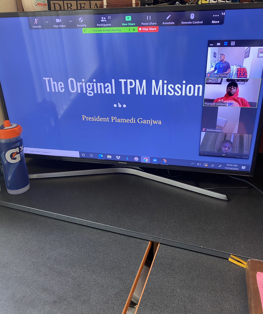 Phenomenal Virtual Retreat this morning be on the lookout this year for TPM interns fantastic group of Future Leaders on this call. #UNT24