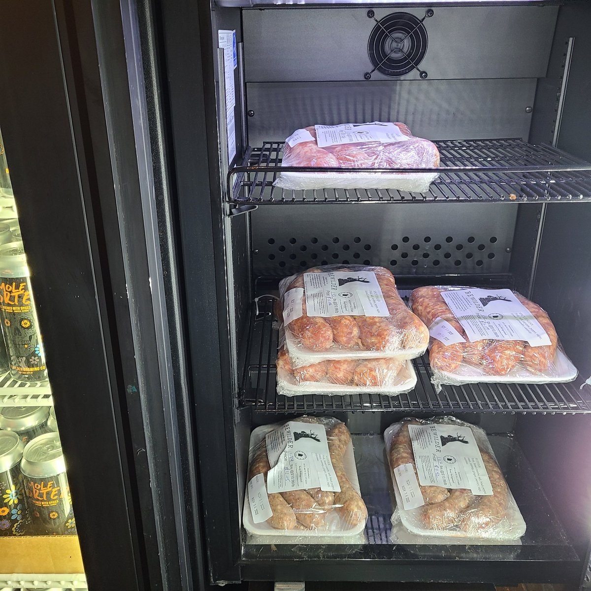 bewilderbeer's tweet photo. Now get beer AND sausages TO GO. We have our raw sausage displayed now for easy pickup. Come get them Thursday-Saturday! Online pre-orders for 5 lbs or more.
#bewilderbrewing #rawsausage #sausage #dinnerideas #grilling #bbq #cooking #togo https://t.co/fRqRZ4WNAU