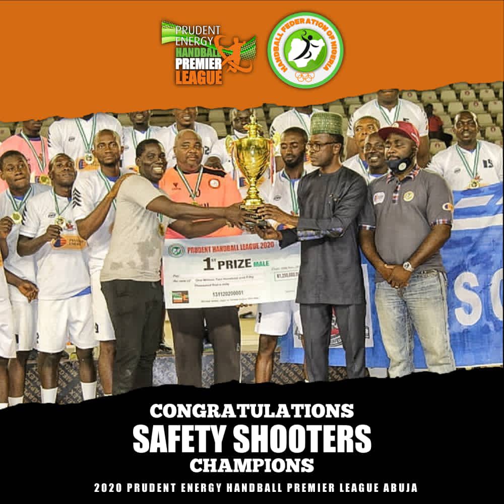 Congratulations to the reigning Champions of the Prudent Energy Handball Premier League. @ihf_info <a href="/genakhena/">Godwin Enakhena</a> <a href="/Handballnigeria/">Handball Federation Of Nigeria</a> <a href="/cahbonline/">CAHB</a> <a href="/Brilafm889/">Brila Media</a> @sam4wigan <a href="/AbiolaB4/">Abiola Babatunde-Ojo</a> <a href="/prudent_energy/">Prudent Energy</a> <a href="/dkuti82/">Dare Kuti 'Gattuso'</a> <a href="/mekus102/">Emeka Nwani</a> <a href="/mitchokonta/">Dumnodi Okonta</a>