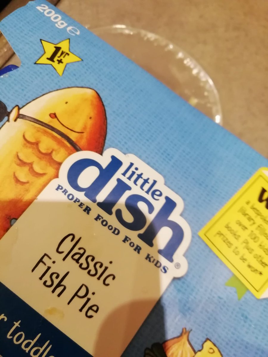rmbenson007's tweet photo. My wife bought some @littledish fish pies from @Morrisons for our son who is autistic with a very limited diet. We usually buy 4-5 a week as we struggle to get him to eat much else. 
It turns out the wrong product has been put in the wrong packaging and it turned out to be https://t.co/nJuwNZoRuY