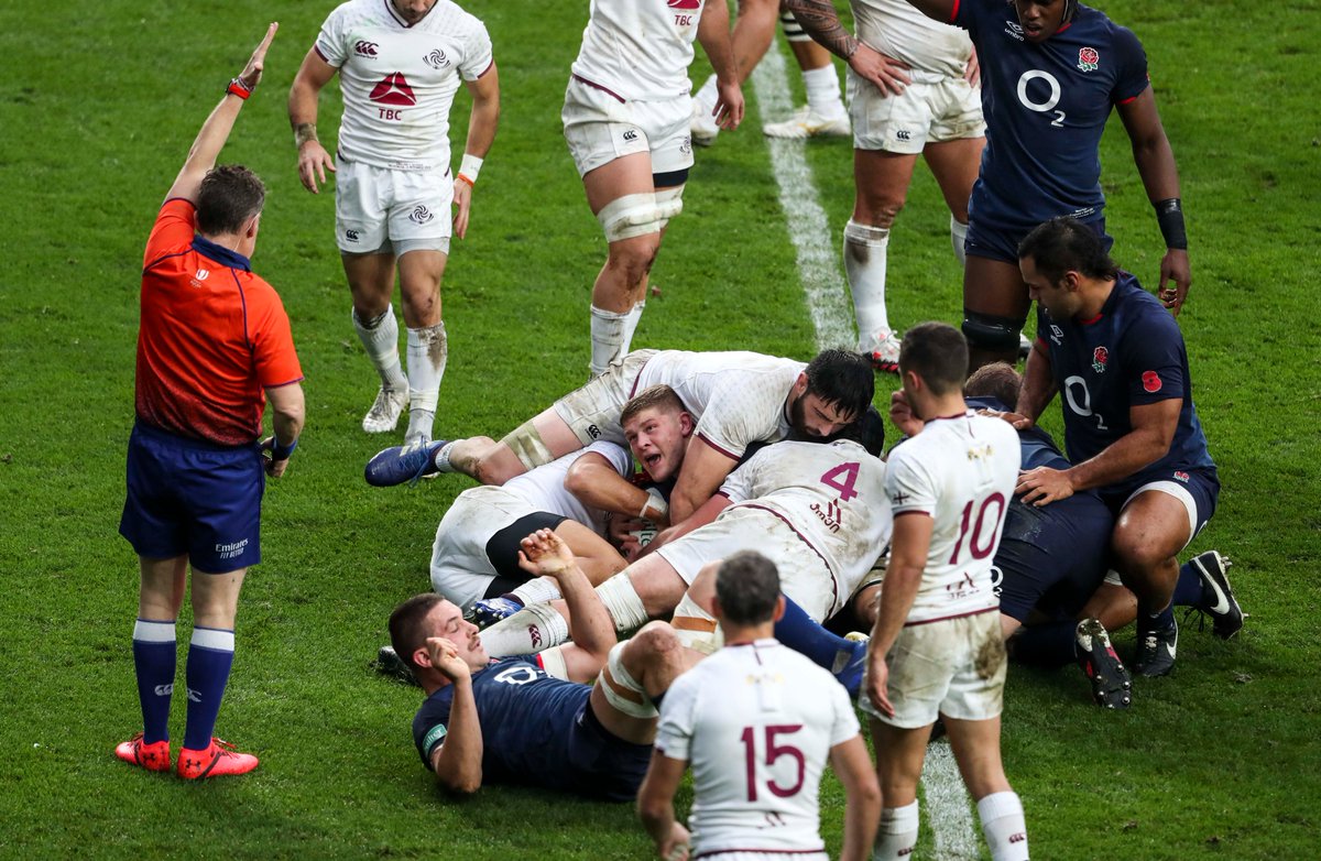 MarcAspland's tweet photo. Well played @J_George2 & England #ENGGEO @ST_Sport https://t.co/bGVMBolznu