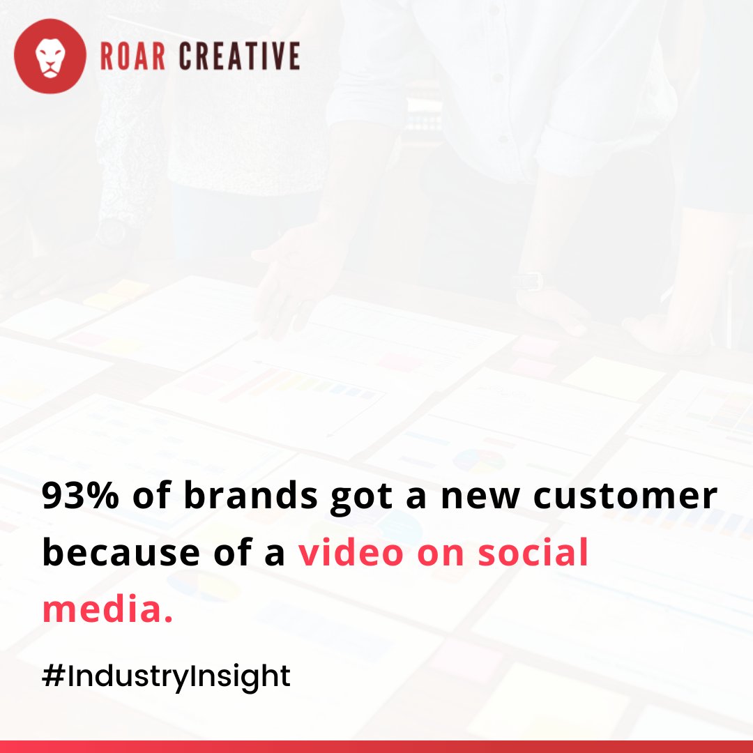 ROARCreativeltd's tweet photo. 📼 Video marketing is highly effective strategy when trying to appeal to and convert your target audience. 

📱 With impressive video capabilities on smartphones today, it's also an affordable and easy tactic to implement, no matter your business type or resources. https://t.co/pefS30xfjT