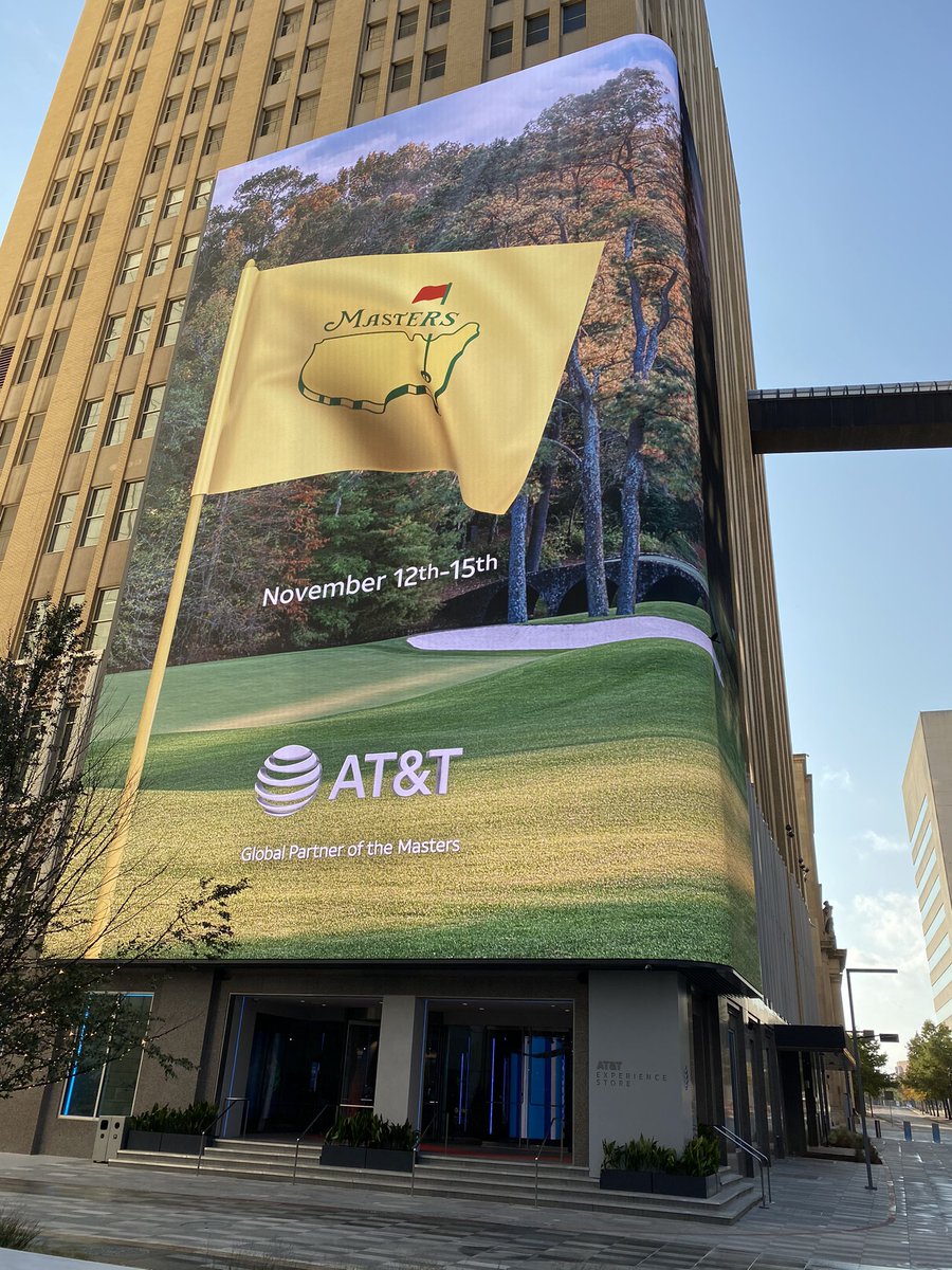 ThomasDemitrius's tweet photo. What better way to watch @TheMasters @PGATOUR than on @ATT @DIRECTV in #4K Nov 12-15th #ATTExperienceStore #LifeAtATT @NTX_Market https://t.co/YwZNrSrUkf