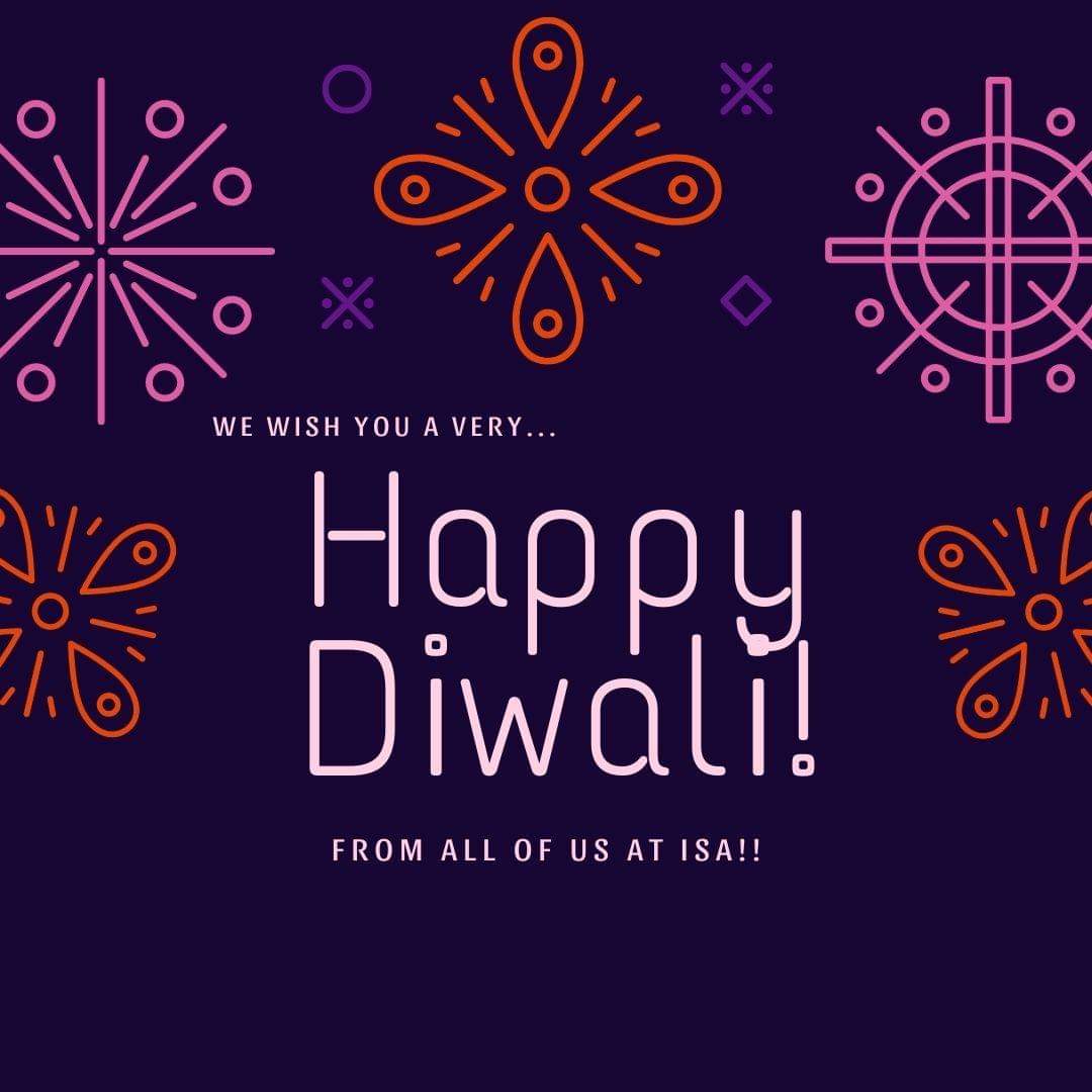 UCSCISA's tweet image. ISA wishes everyone a Happy Diwali!! 🎆