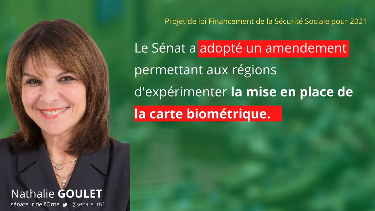 #PLFSS2021 #CarteVitale biométrique le <a href="/Senat/">Sénat</a> valide l’expérimentation à la demande des régions et de la collectivité européenne d’Alsace m.youtube.com/watch?feature=… <a href="/UDI_off/">UDI</a> <a href="/MancheUDI/">UDI Manche</a> <a href="/UDI_Normandie/">UDI Normandie</a>