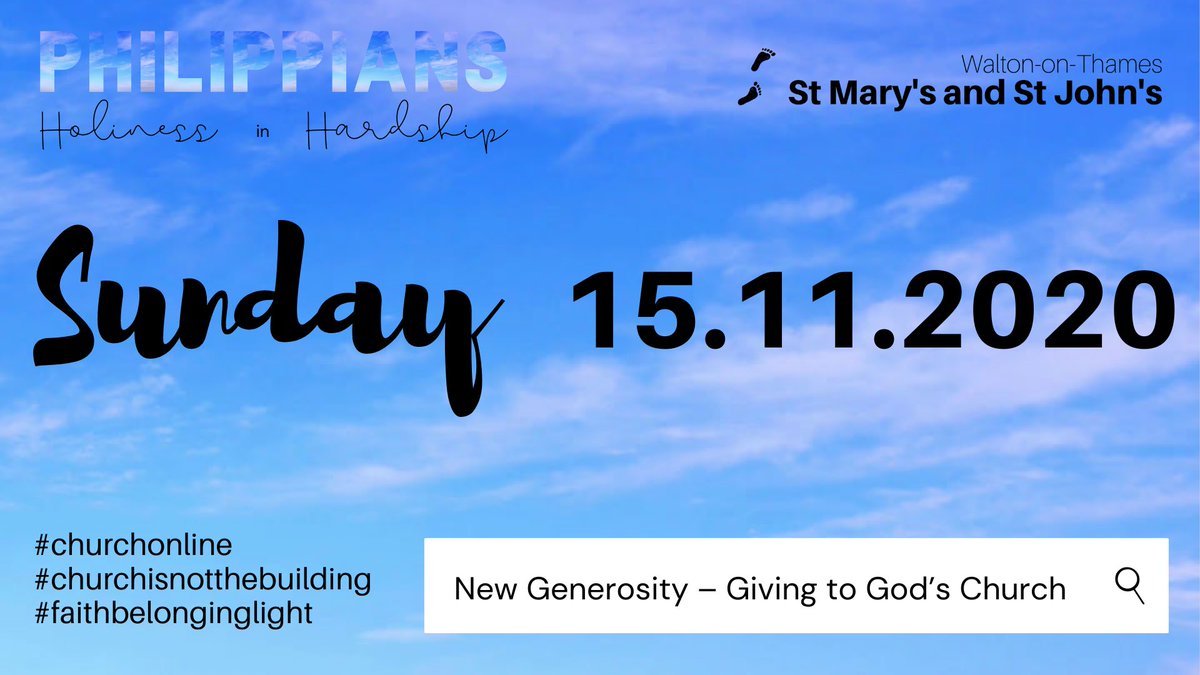 Walton Parish (@wotparish) on Twitter photo Join us tomorrow at 9am (later if you feel like a lie in...) <a href="/waltonvicars/">Revs Jonny and Cathy</a> <a href="/churchofengland/">The Church of England</a> <a href="/CofEGuildford/">Diocese of Guildford</a>
youtu.be/7mQK_j9yGME Join us tomorrow at 9am (later if you feel like a lie in...) <a href="/waltonvicars/">Revs Jonny and Cathy</a> <a href="/churchofengland/">The Church of England</a> <a href="/CofEGuildford/">Diocese of Guildford</a>
youtu.be/7mQK_j9yGME